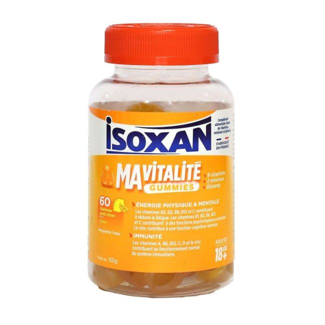 Isoxan Ma Vitalite 18 60 Gummies