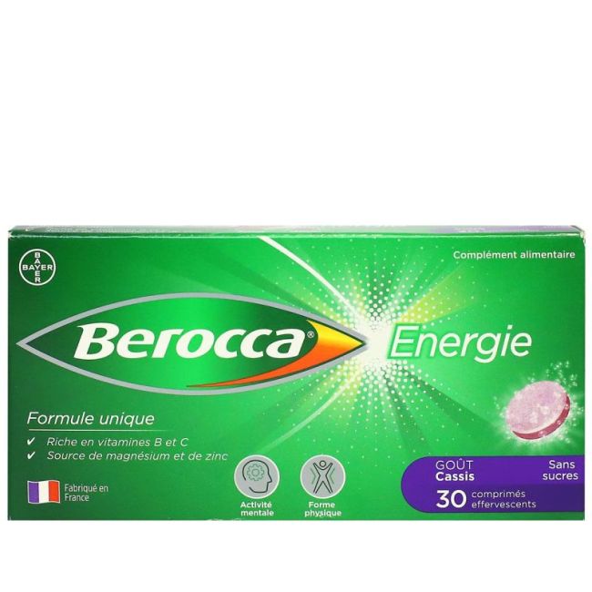 Berocca Energie Cassis Cp Eff 30