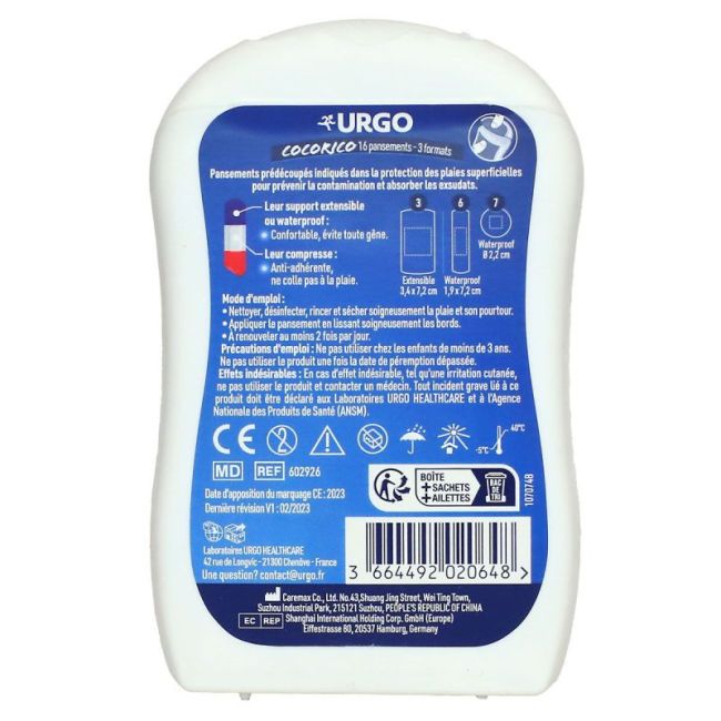 Urgo Pansement Cocorico X16