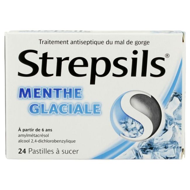 Strepsils Menthe Glaciale Pastille 24