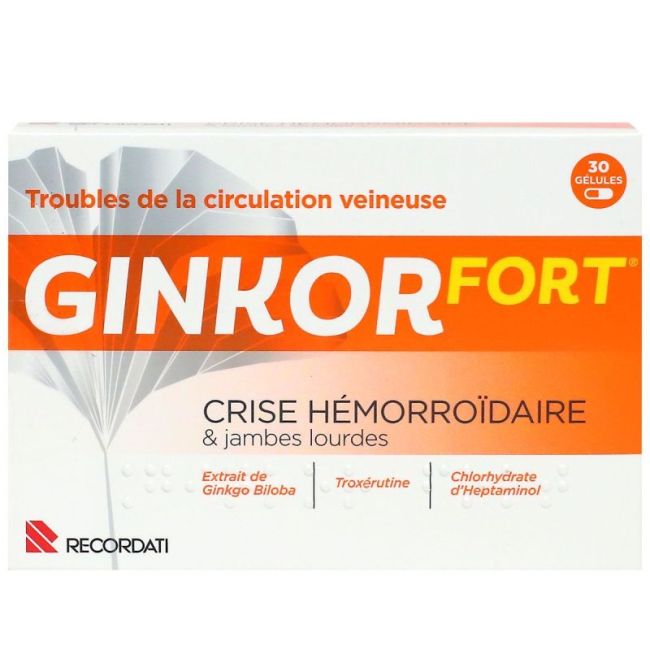 Ginkor Fort Hemorroides Gel 30