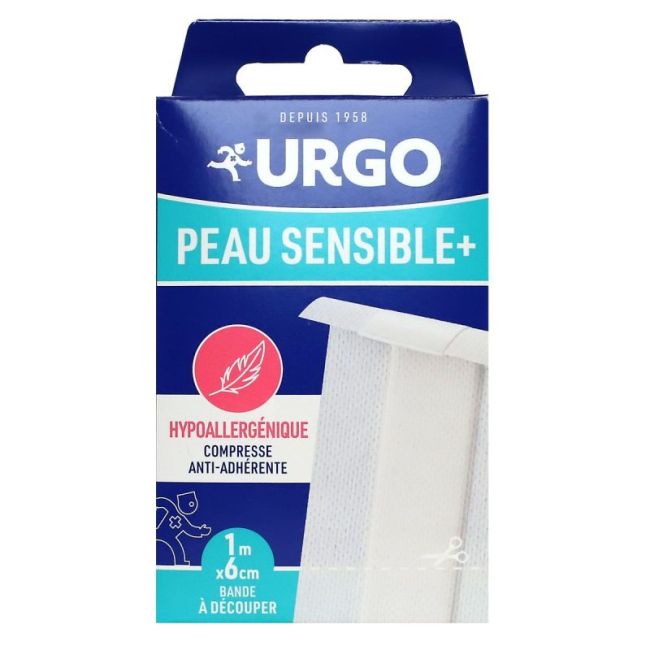 Urgo Peau Sensiblebande Decouper 1Mx6Cm