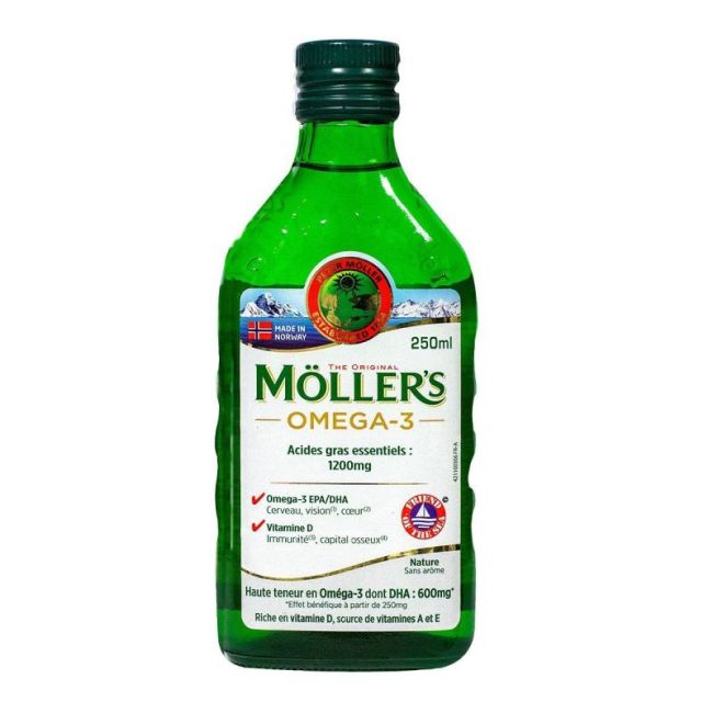 Mollers Hle Foie Morue 250Ml
