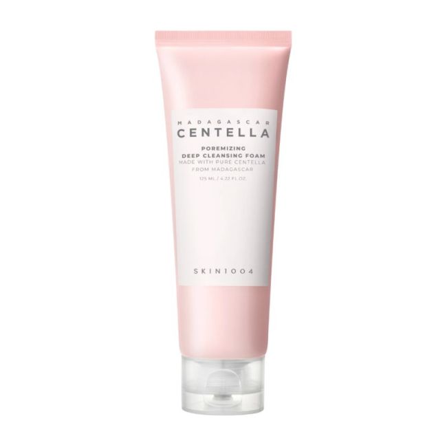 SKIN1004 Madagascar Centella Poremizing Deep Cleansing Foam – Mousse nettoyante purifiante, peaux mixtes à grasses (125 ml)
