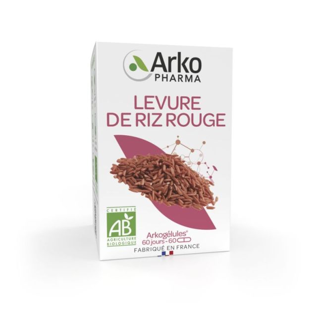 Arko Levure Riz Rouge Bio Gelul60