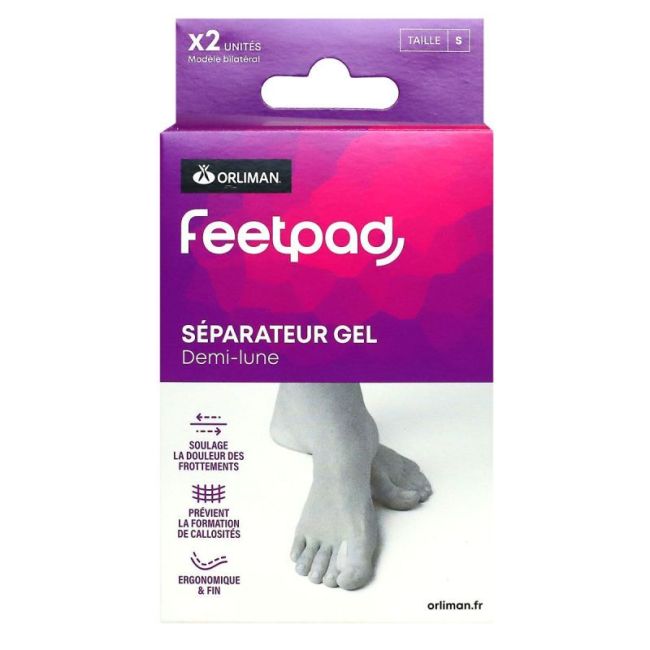 Separ Gel Demilune Feetpad Ts