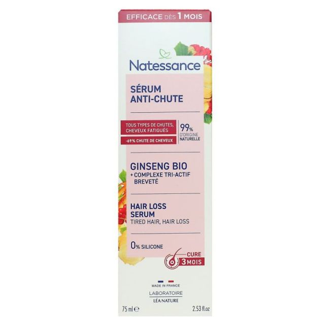 Natessance Serum Antichute Ginseng 75Ml