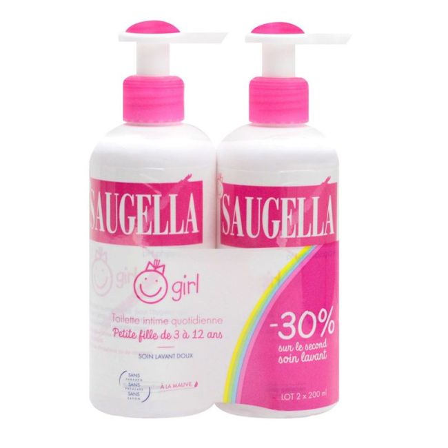 Saugella Girl Gel Lav Fl200Ml2