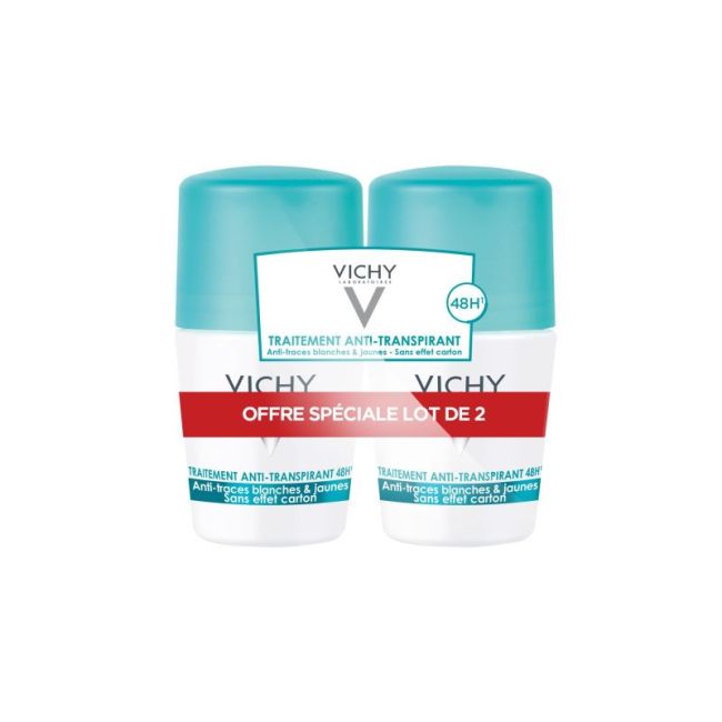 Vichy Deo Bille Anti Trace Vert 2X50Ml