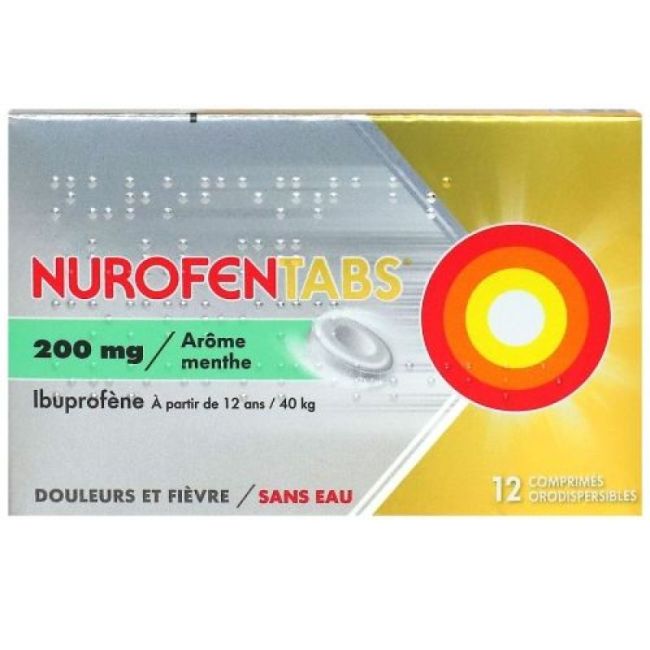 Nurofentabs 200Mg Menthe Cp Orod 12