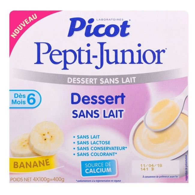 Picot Pepti Junior Creme Dessert Banane 4
