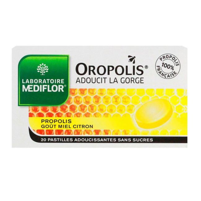 Oropolis Past Adouciss Miel Citr B/20