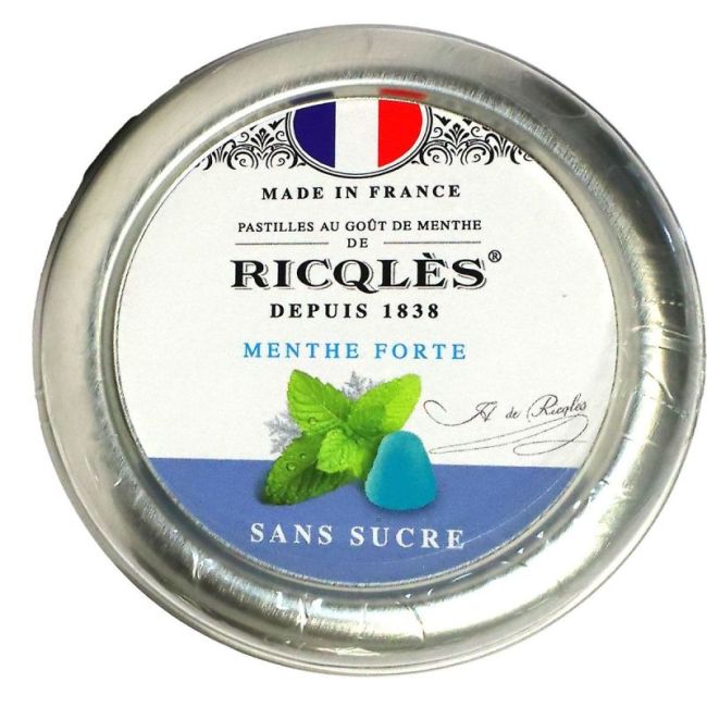 Ricqles Pastilles Menthe Sans Sucres 45G