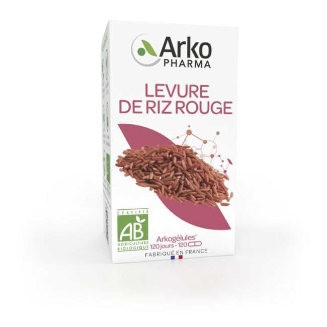 Arkog Levure Riz Rouge Bio Gelu120