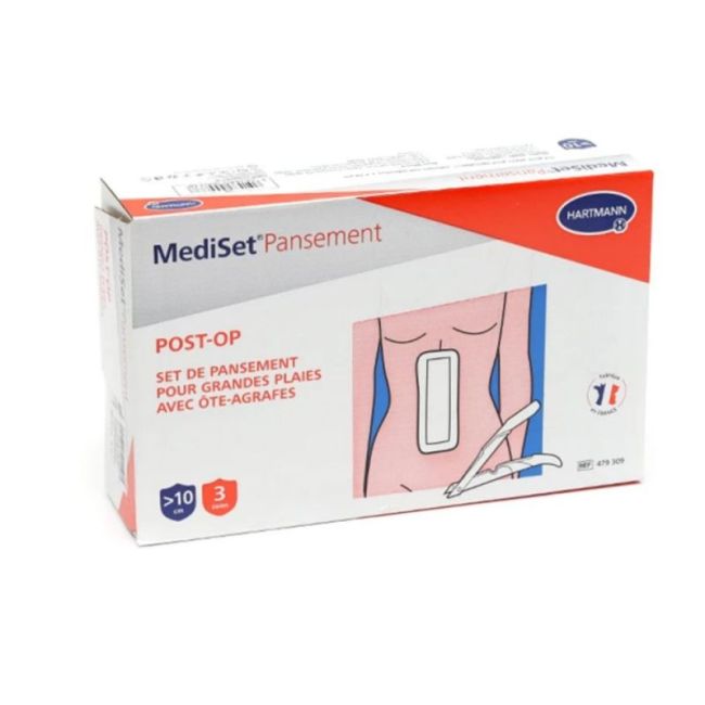 Mediset Post Op Plaie Grande  Ote Agrafe