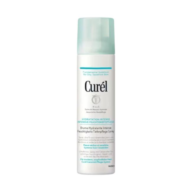 Curél Brume Hydratante Intense Visage & Corps – Spray aux céramides, peaux sèches et sensibles (144 ml)