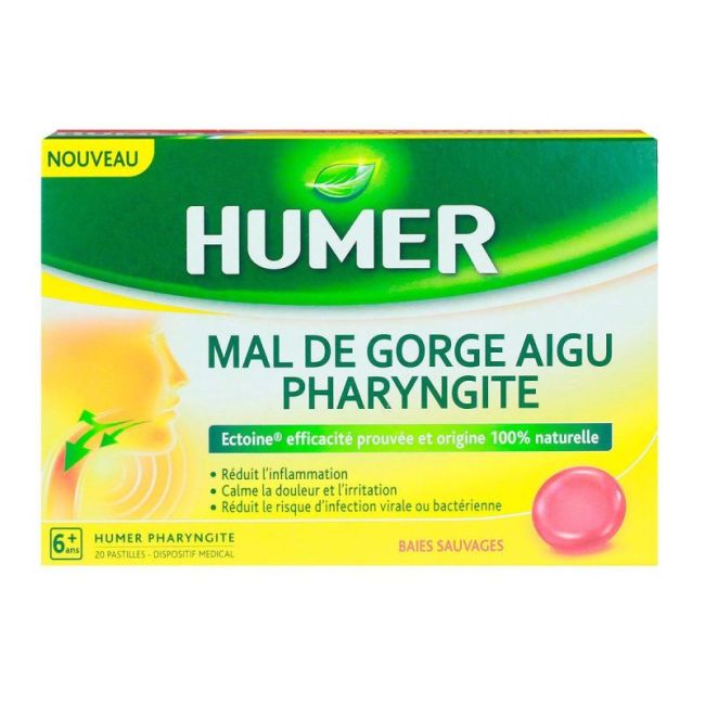 Humer Gorge Douleur Aigue Fr Rouge 20