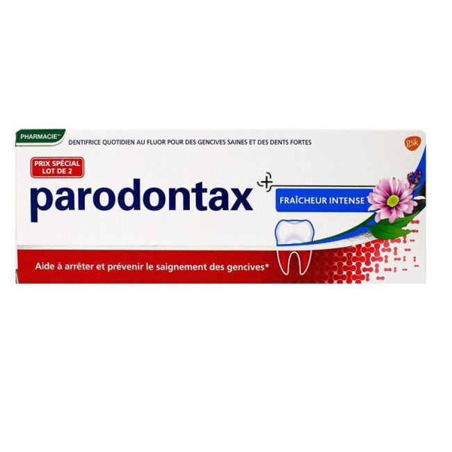 Parodontax Dtf Fraicheur Intense 2X75Ml
