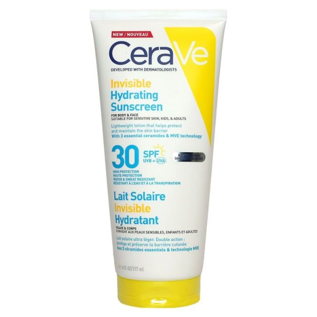 Cerave Lait Sol Invisib Hydr Spf30 177Ml