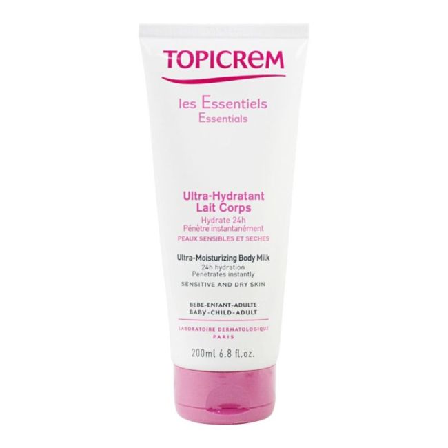 Topicrem Uh Lait Corps 200Ml