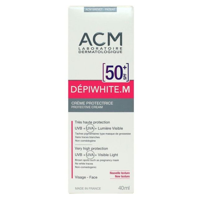 Depiwhite M Ecran Sol Spf50 Cr T/40Ml