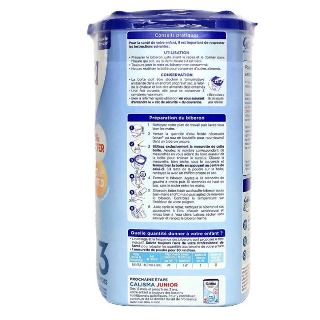 Gallia Calisma Croissance 800G