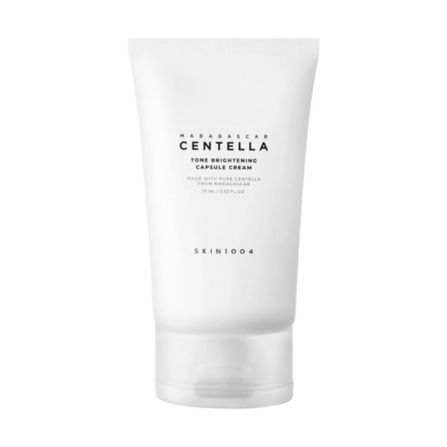SKIN1004 Madagascar Centella Tone Brightening Capsule Cream – Crème éclat aux micro-capsules, teint unifié (75 ml)