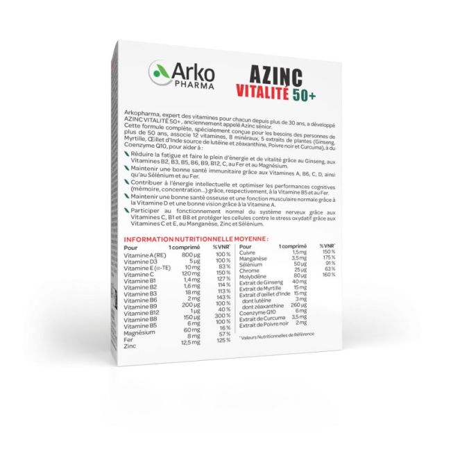 Azinc Senior Cpr 30