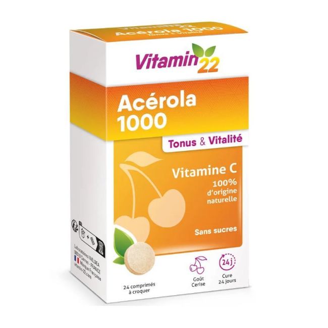 Npc Vitaminapos22 Acerola 1000 Cpr Croq24