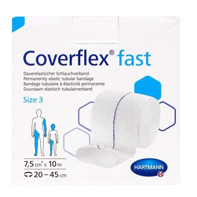 Coverflex Fast Bande De Fixation T3 7,5Cm