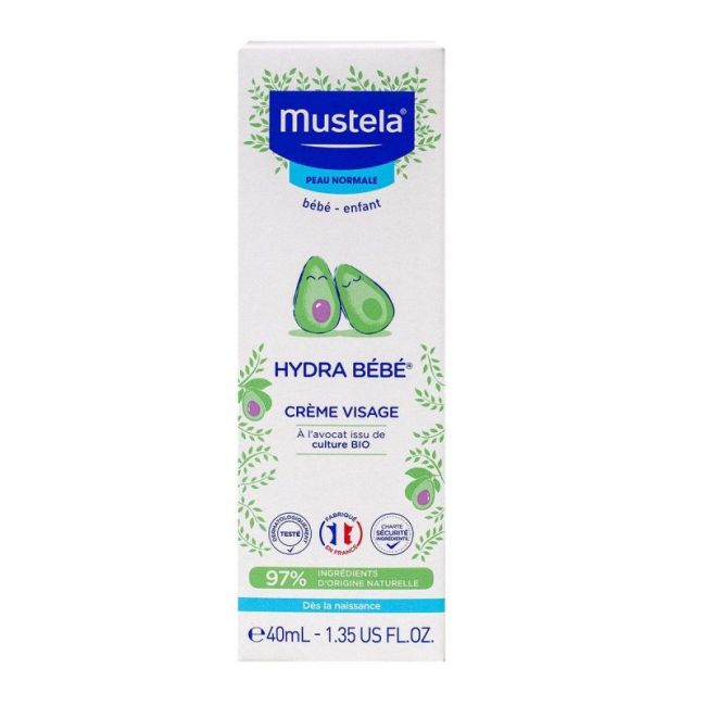 Mustela Hydra Bebe Visage Cr 40Ml