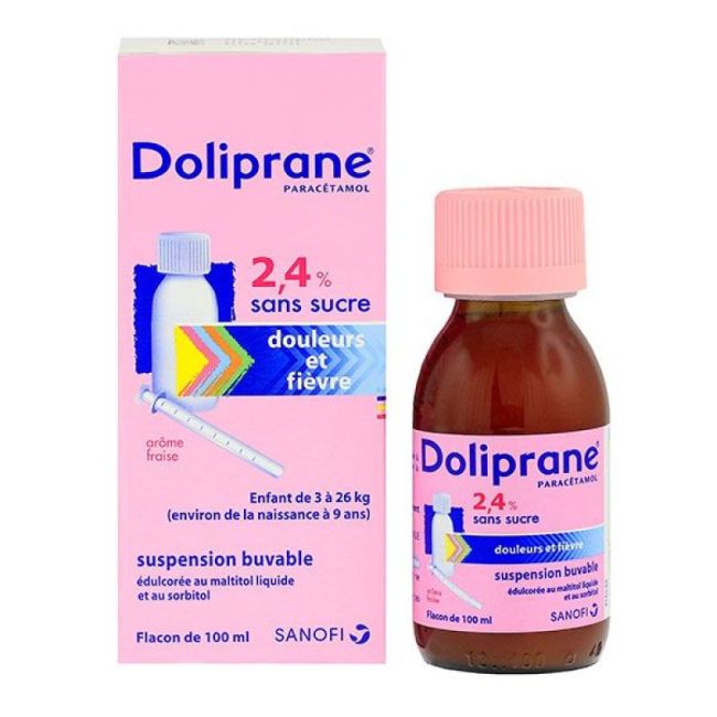 Doliprane 2,4 Sirop 100Ml
