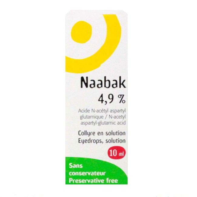 Naabak 4,9 Collyre 10Ml
