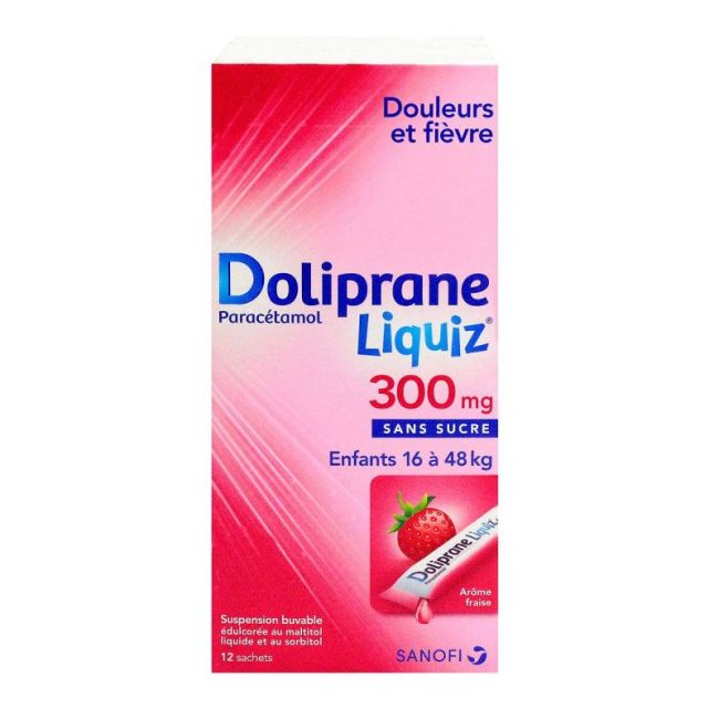 Dolipraneliquiz 300Mg Sac 12