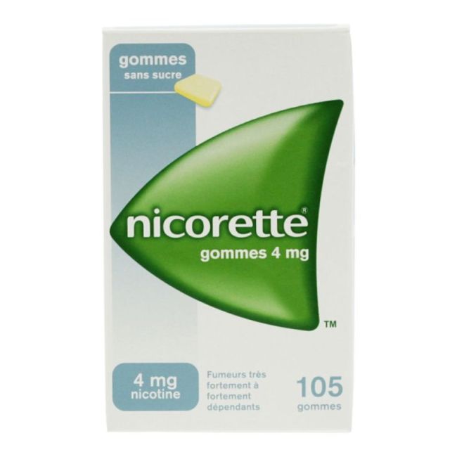 Nicorette 4Mg Classique Gommes 105