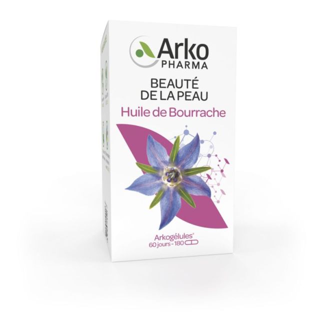 Arko Huile Bourrache Bio Caps 180