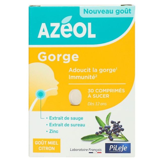 Pileje Azeol Cpr A Sucer 30 Miel Citron