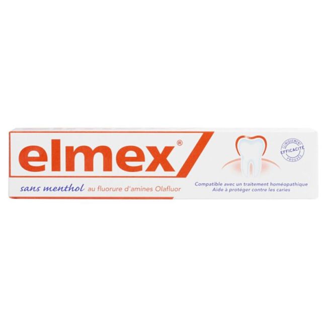 Elmex Dent Sans Menthe Tub 75Ml
