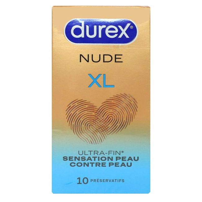 Durex Nude Xl Bt10