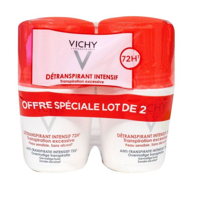 Vichy Deo Bille Detransp Rouge 2X50Ml