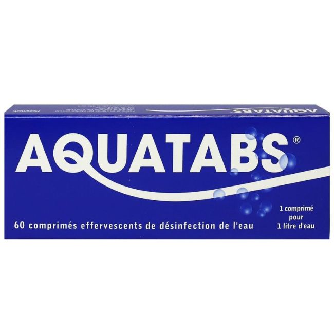 Aquatabs 1Cp/Litre Cp Eff 60 Cmd All