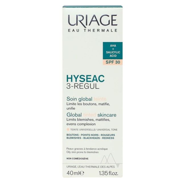 Uriage Hyseac 3-Regul Spf30 Tein40