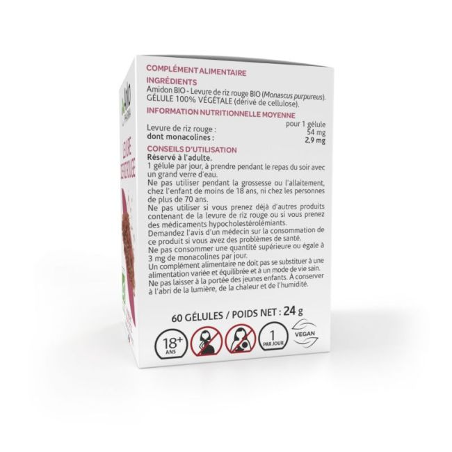 Arko Levure Riz Rouge Bio Gelul60