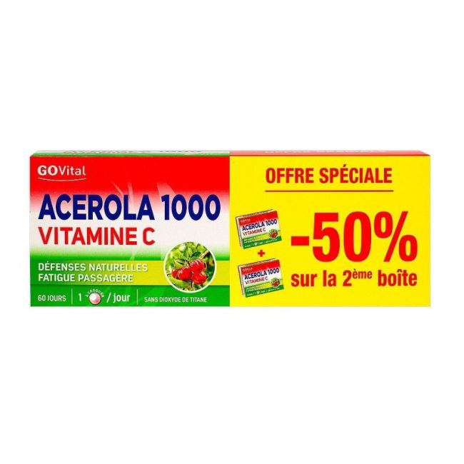 Govital Acerola 1000 Cpr Croq 2B/30