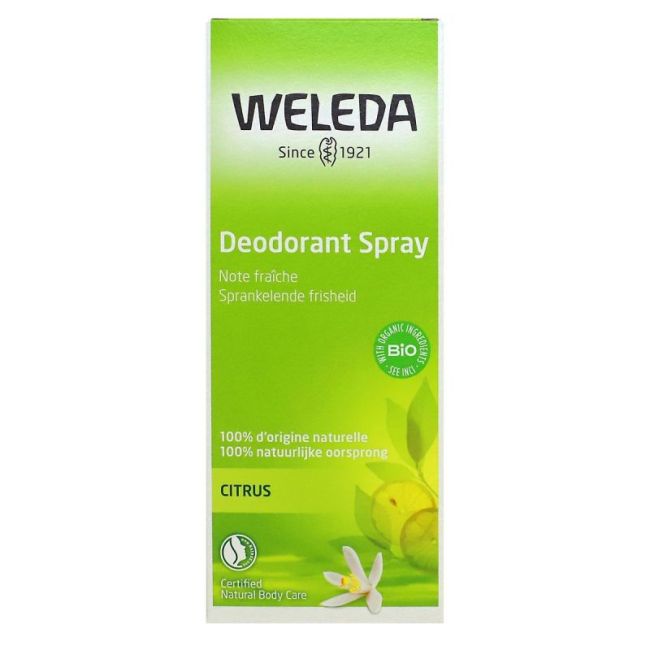 Weleda Deod 24H Citrus Spr 100Ml