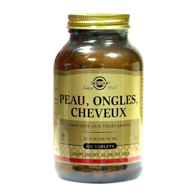 Solgar Peau Ongles Cheveux Cp 120