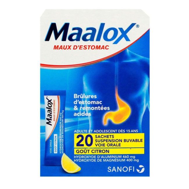 Maalox Citron Sac 20