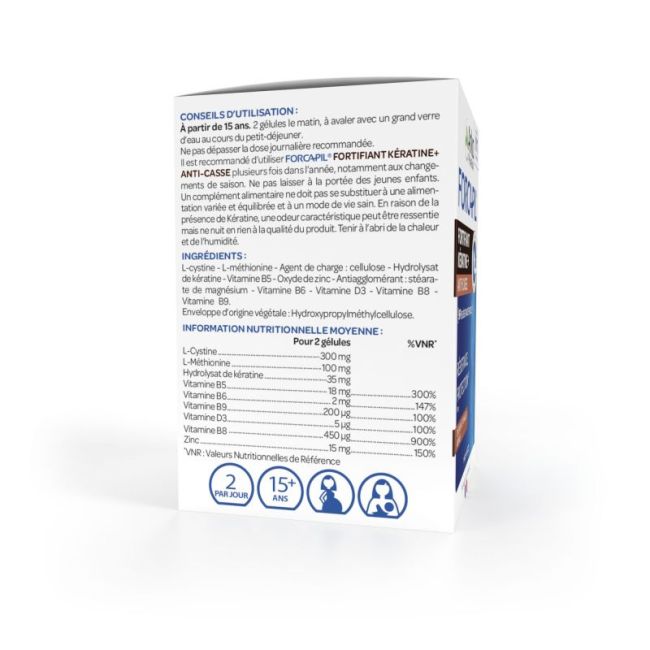 Forcapil Fortifiantkerat Gelul 60