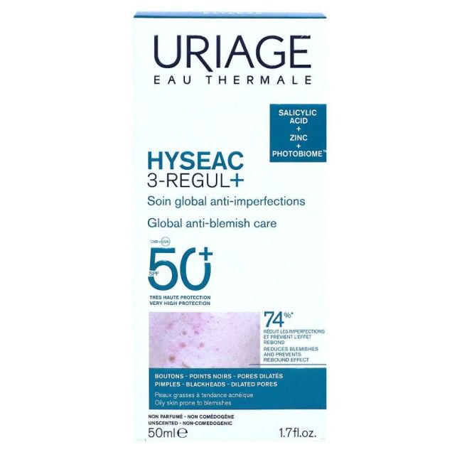Uriage Hyseac 3 Regul Spf50 F 50Ml