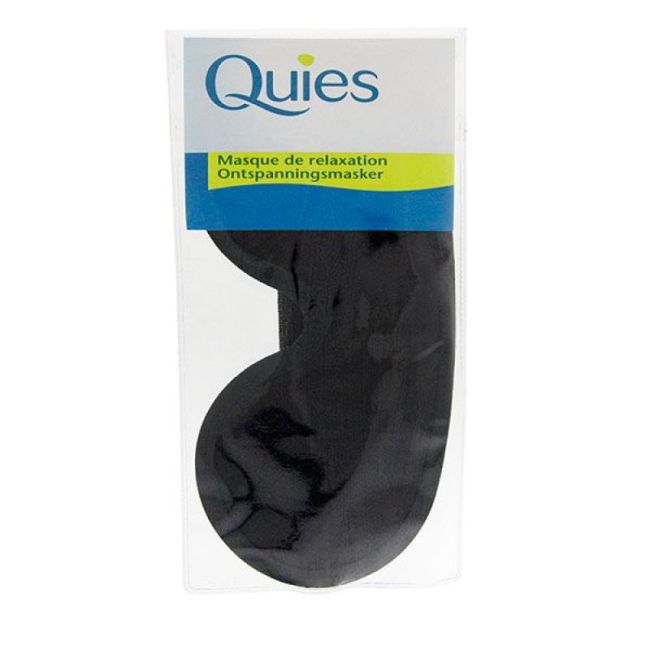 Quies Masque Relax Noir 1